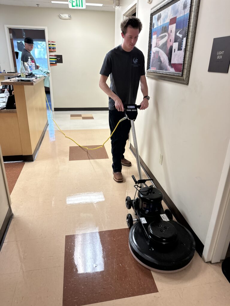 Midsouth Cleaning team delivering expert commercial disinfection services for a healthier workplace.